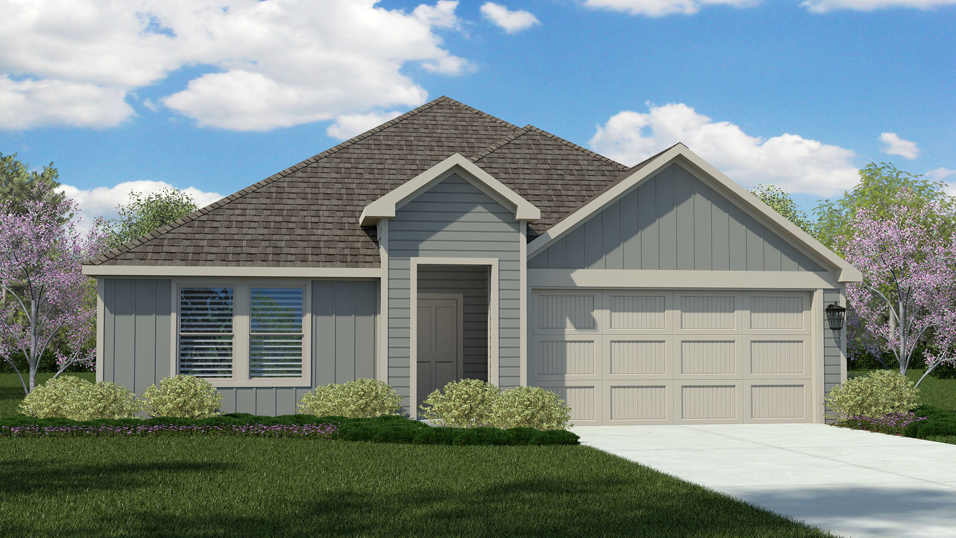 Exterior rendering of Kingston elevation U
