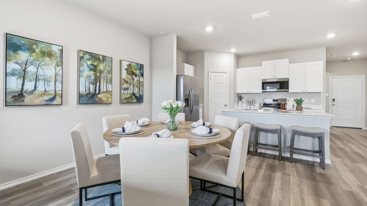 Kitchen and dining