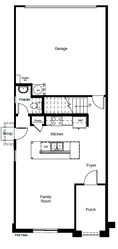 Braden Floorplan Floor 1