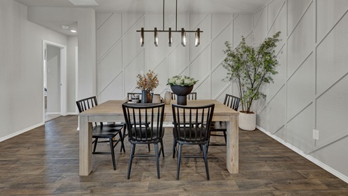 Swenson Heights Lakeway Floorplan Dining Room