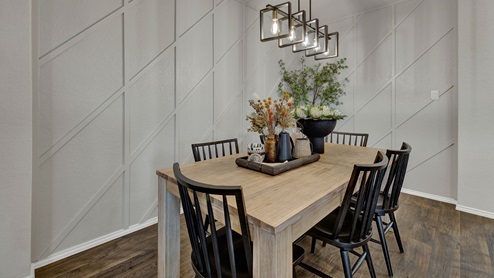Swenson Heights Lakeway Floorplan Dining Room