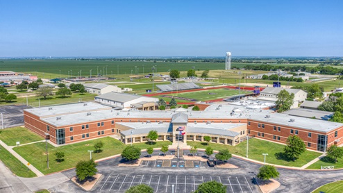 Swenson Heights Navarro High School Exterior