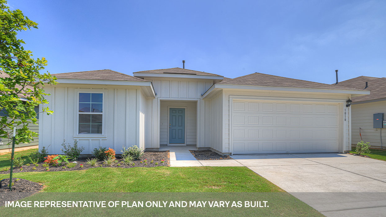 Swenson Heights Denton floorplan J elevation