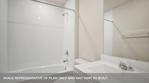 Swenson Heights Irvine Floorplan Shower and Sink