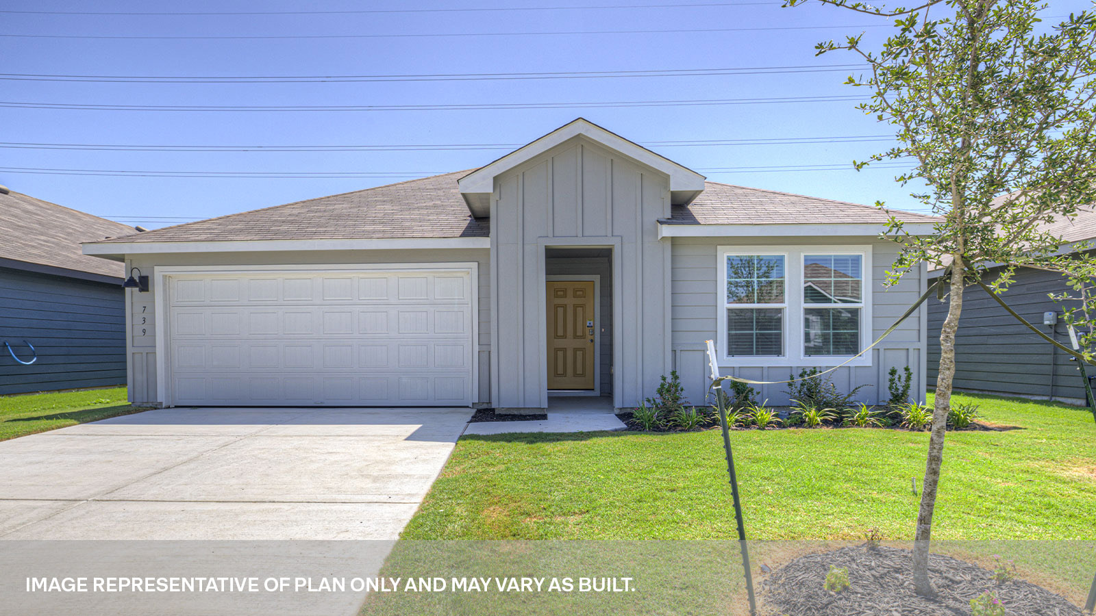 Swenson Heights Lakeway Floorplan Exterior Photo 4 bedroom 3 bath One Story
