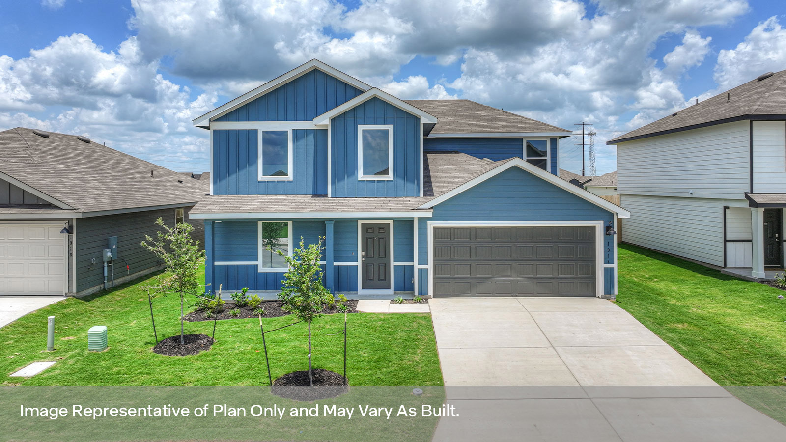 1018 Gladys Run exterior — The Callahan in Swenson Heights