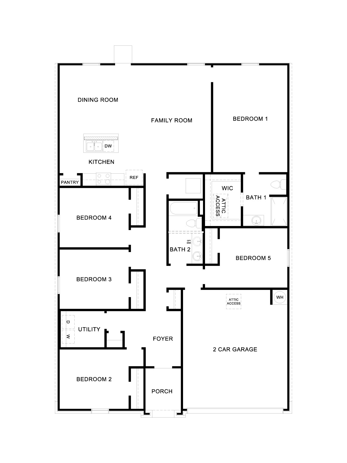 The Bailey floorplan image.
