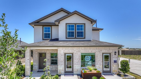 Whisper South Hanna floorplan P elevation