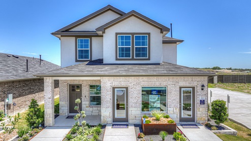 Whisper South Hanna floorplan P elevation