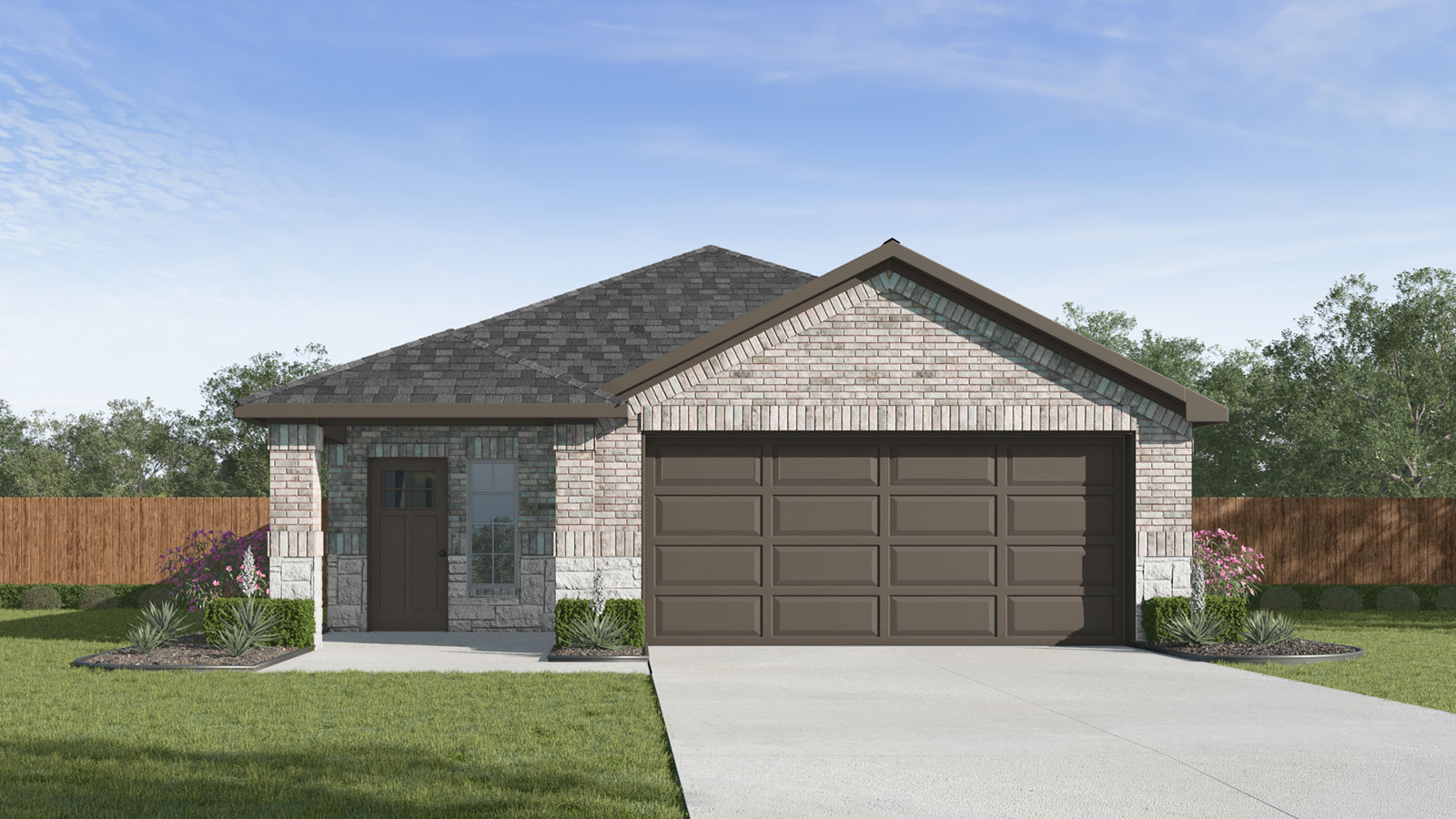 Whisper South Brooke floorplan P elevation Image