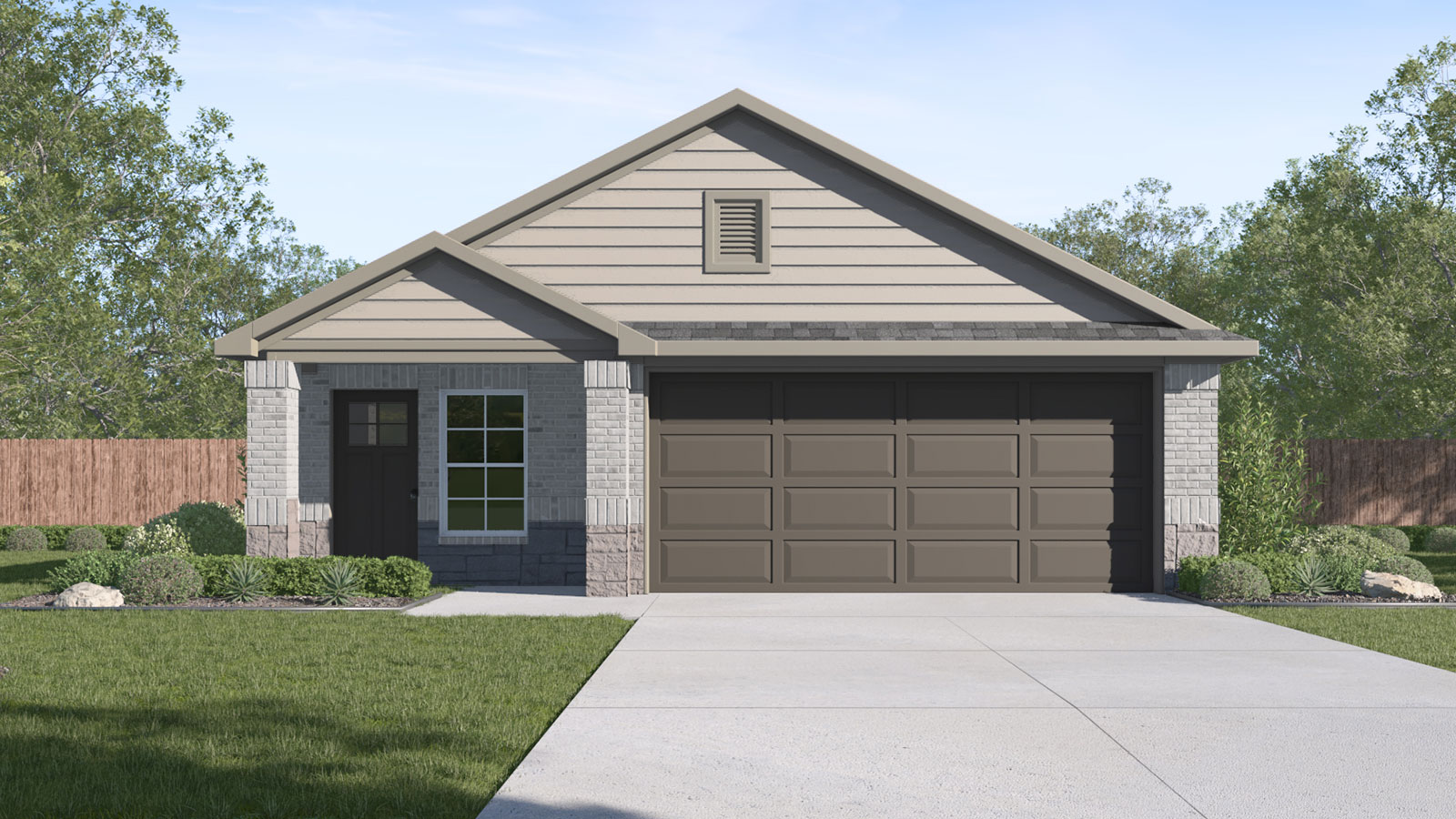 Whisper South Diana floorplan P elevation