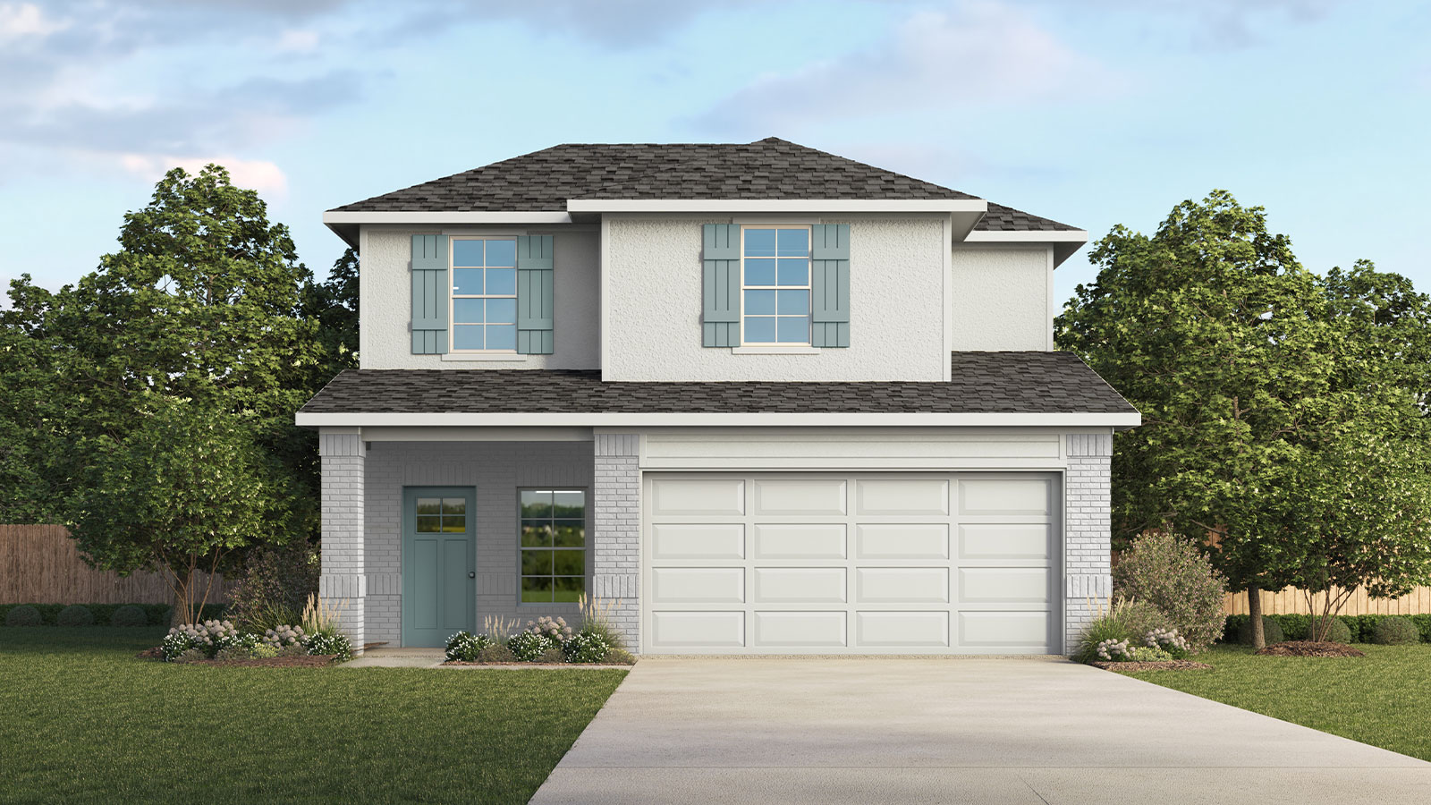 Whisper South Florence Floorplan O elevation Image