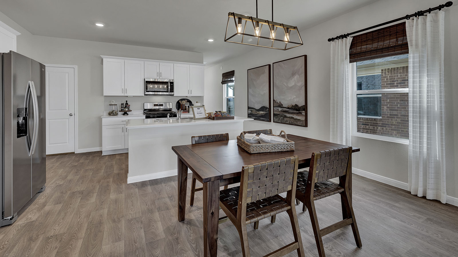 Whisper South Hanna Dining Kitchen