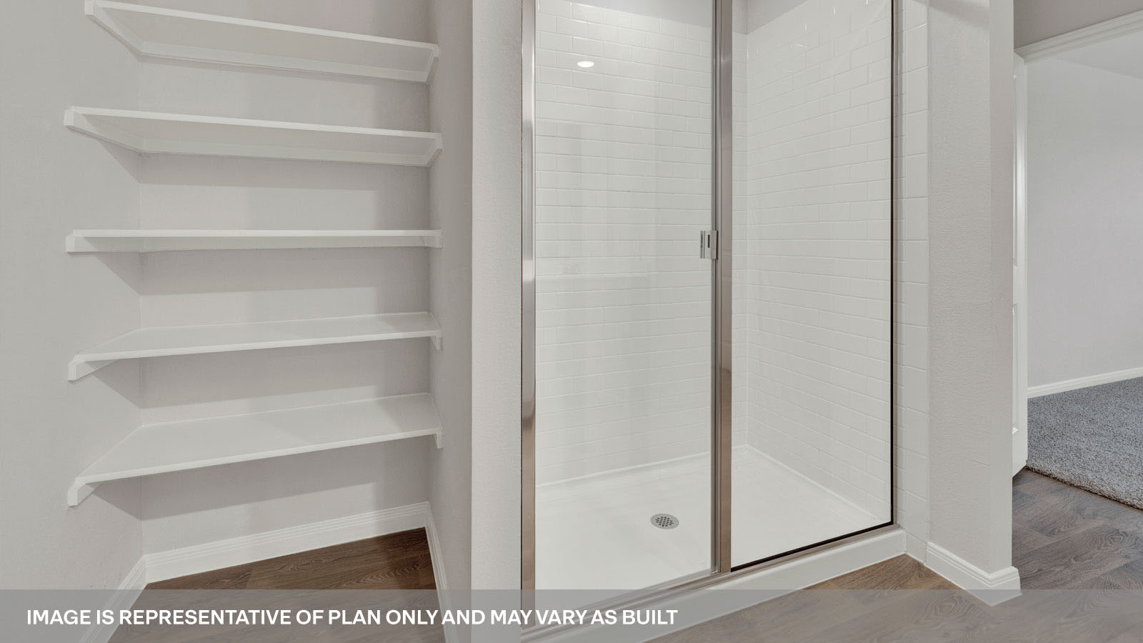 bathroom with a vanity sink, toilet and shower