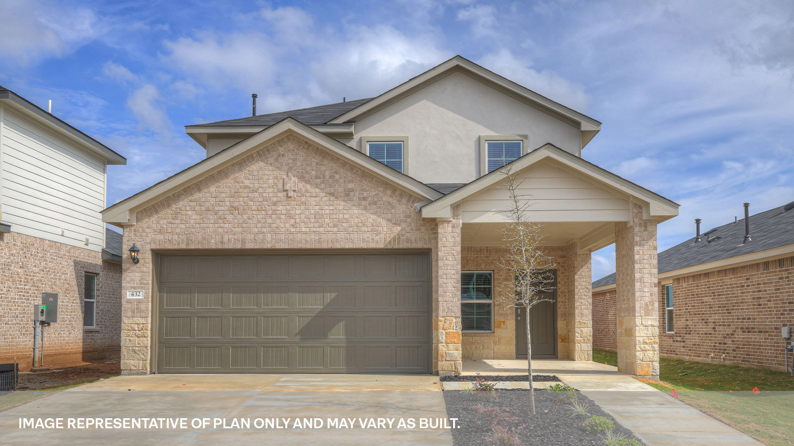 224 Raymondville Path exterior — The Nicole in Whisper South