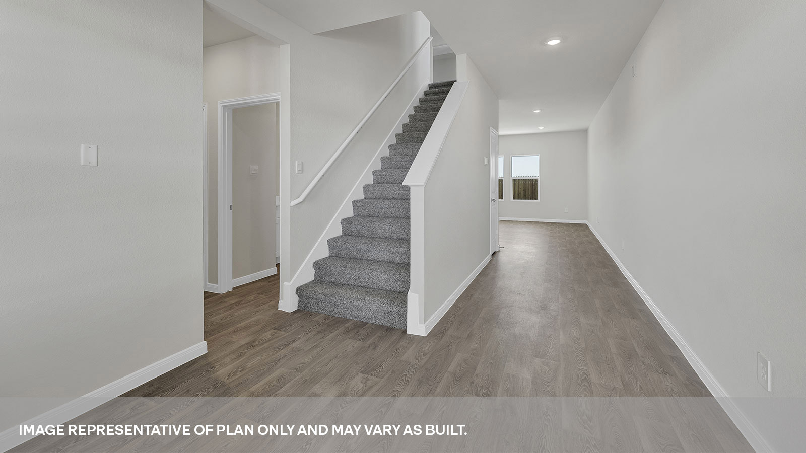 Nicole Hallway with staircase