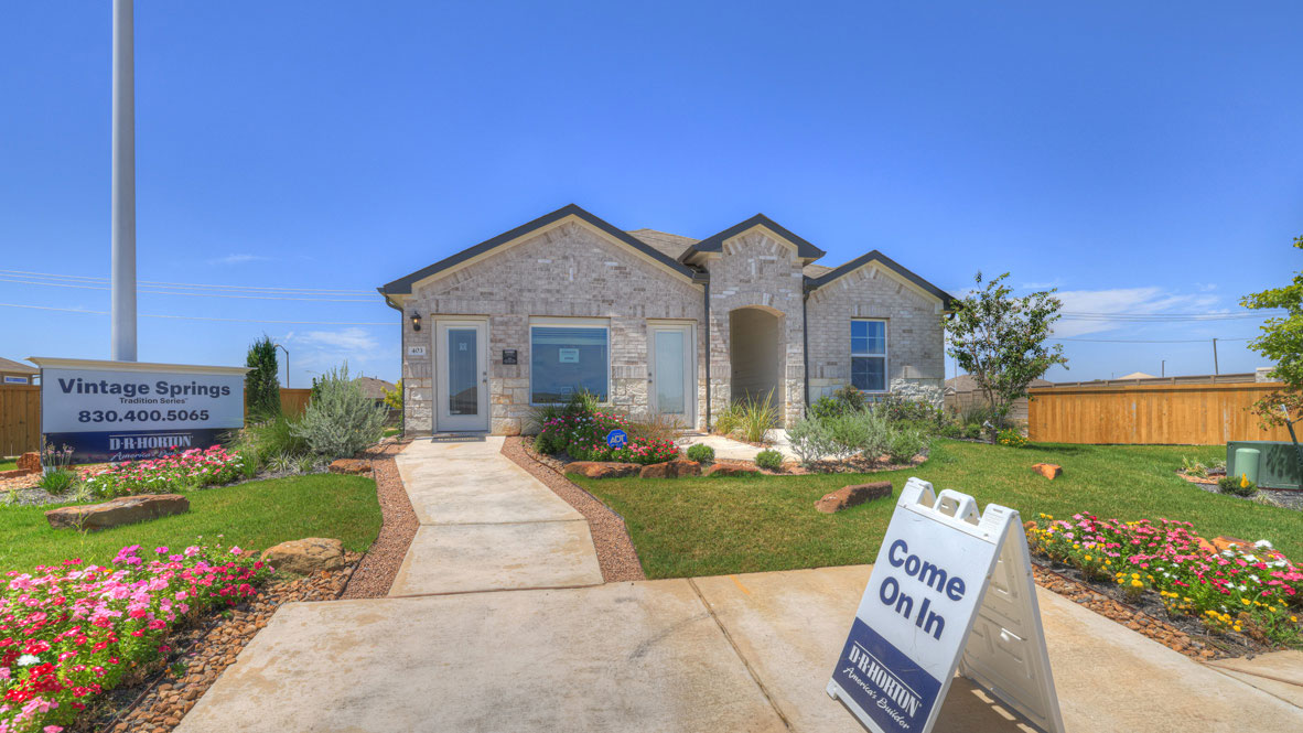 New Homes in Vintage Springs Lockhart, TX Tradition Series