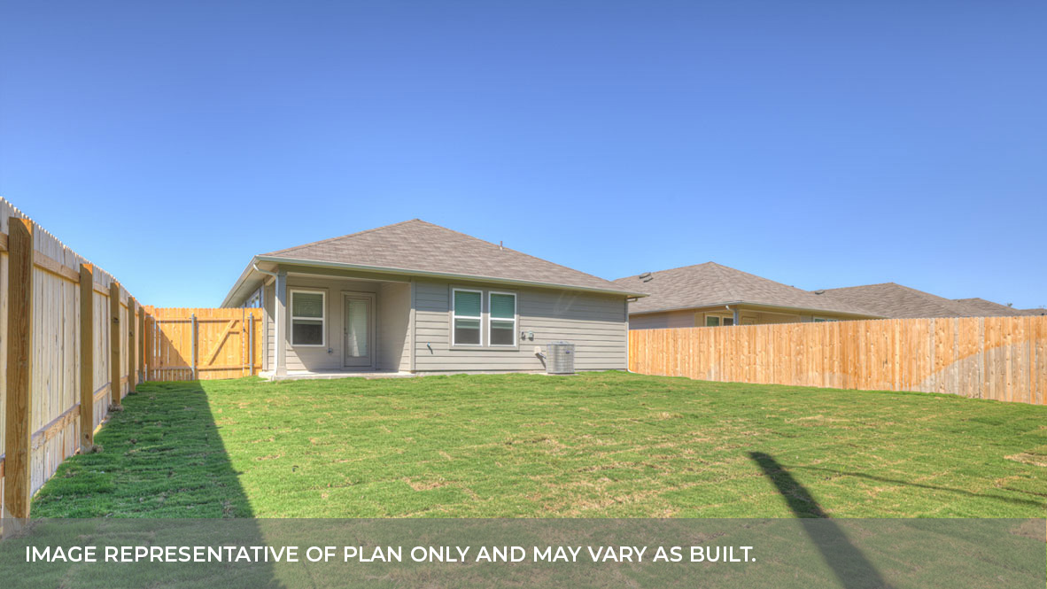 Floor Plan in Vintage Springs Lockhart, TX D.R. Horton