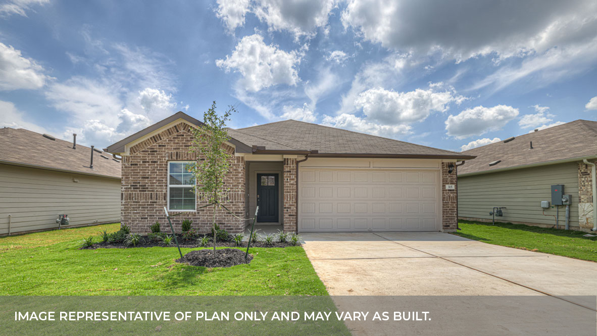 Floor Plan in Vintage Springs Lockhart, TX D.R. Horton