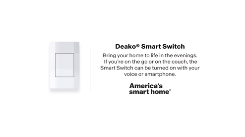 Home Is Connected Deako Smart Switch