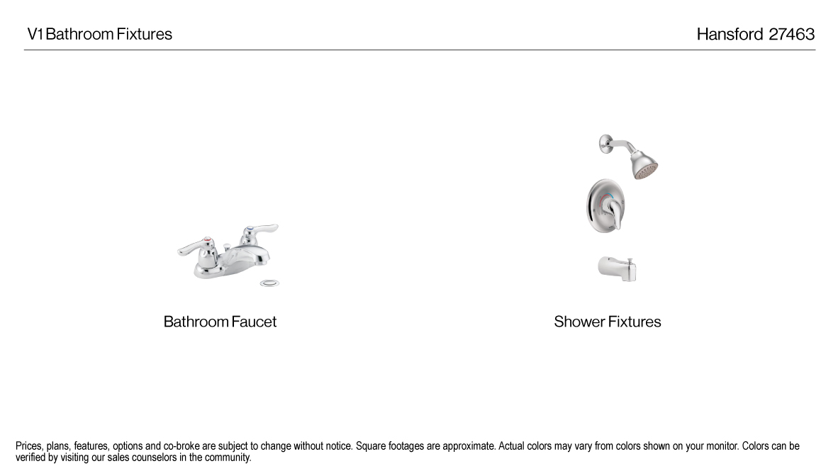 Hansford Version 1  Bathroom Fixtures Product Package Image
