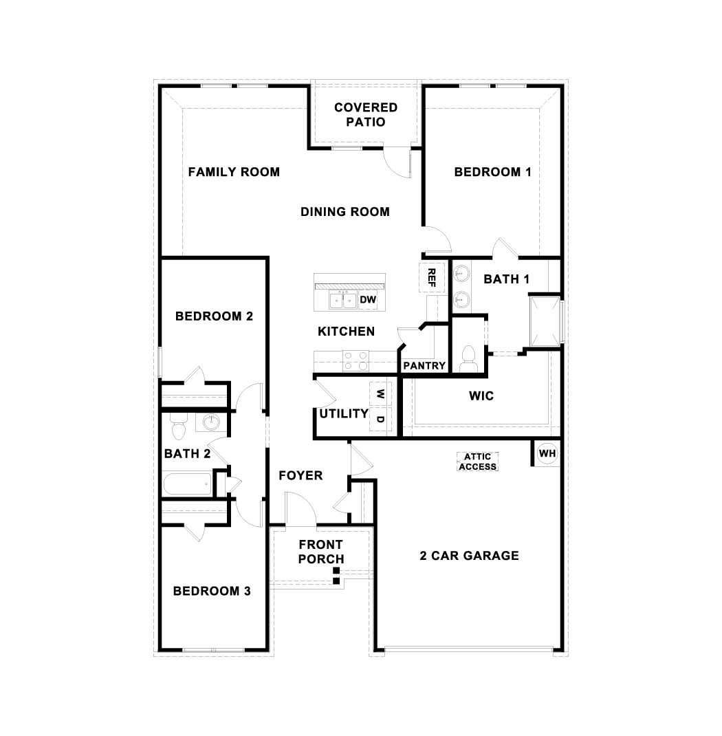 Hansford Denton Floorplan Image