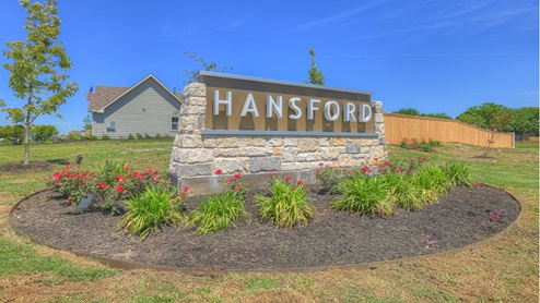 Hansford Entry Monument 1