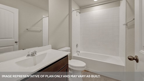 Swenson Heights Ashburn Floorplan Bathroom 2