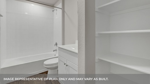Hansford Bellvue Floorplan Bathroom 2