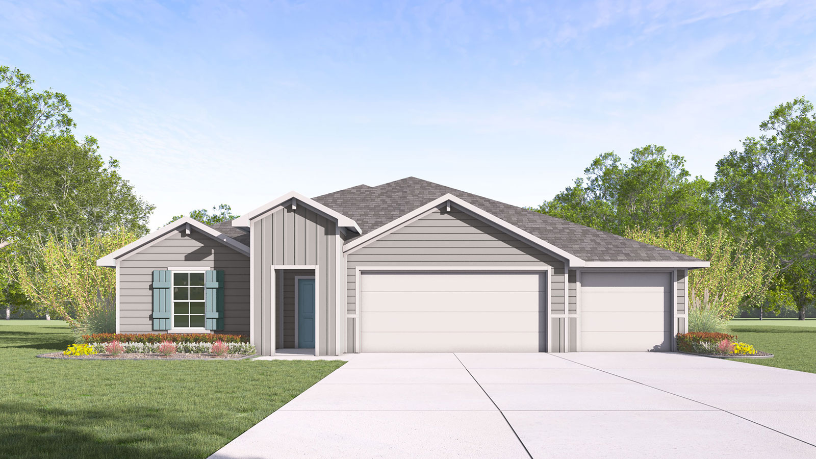 Hartland Ranch Fairfield Floorplan Image 4 Bedroom 3 Bathroom One Story