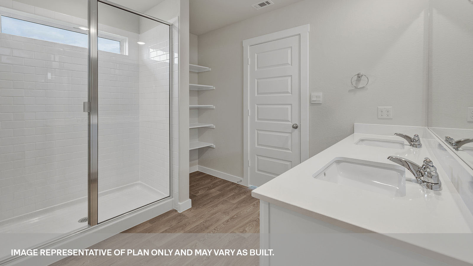 Hartland Ranch Fairfield Floorplan Bathroom 1 Sink Shower