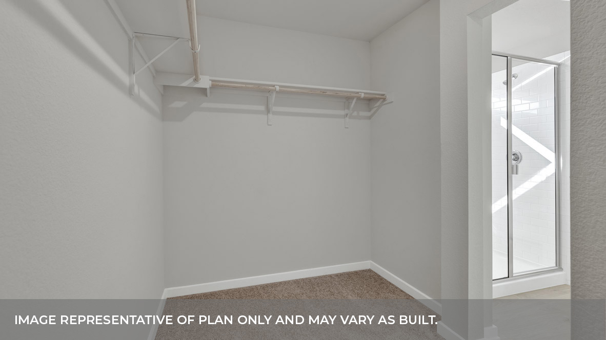 Coleman Floorplan Bedroom 1 Closet