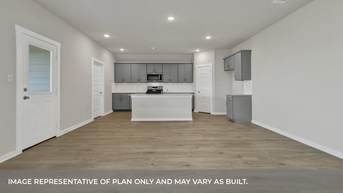 Hartland Ranch Coleman Floorplan Dining Room and Kitchen