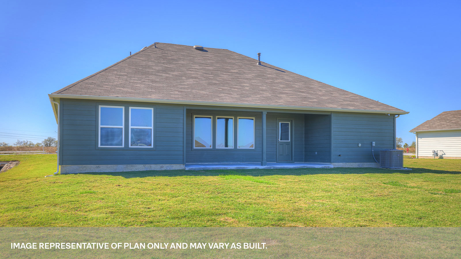 Hartland Ranch Coleman Floorplan Back Patio
