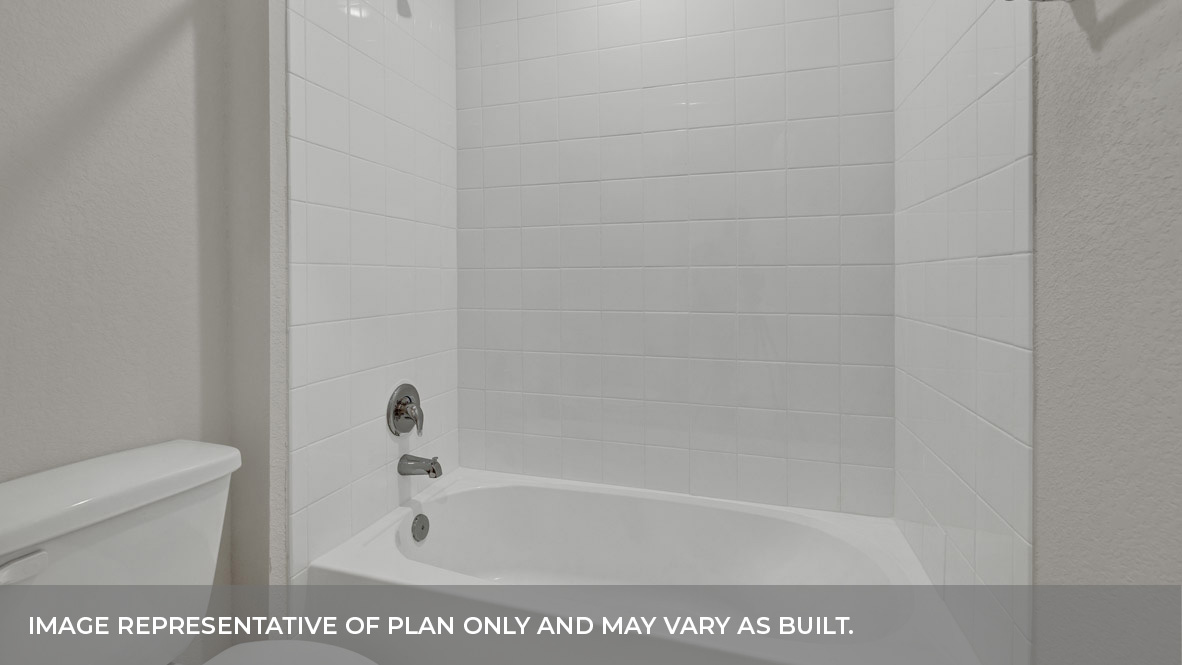 Hartland Ranch Coleman Floorplan Bathroom 2 bathtub