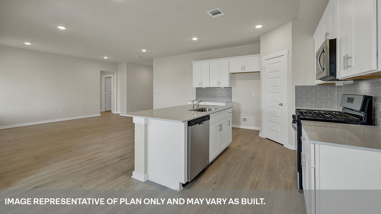 Dean Floorplan Kitchen Island