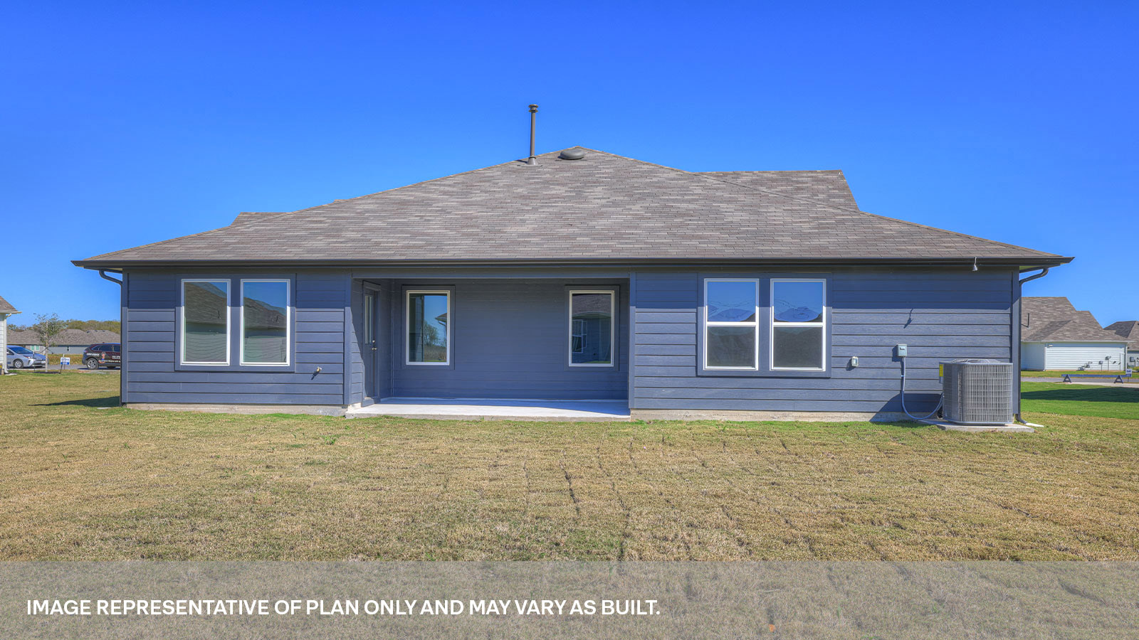 Hartland Ranch Dean Floorplan Backyard 1