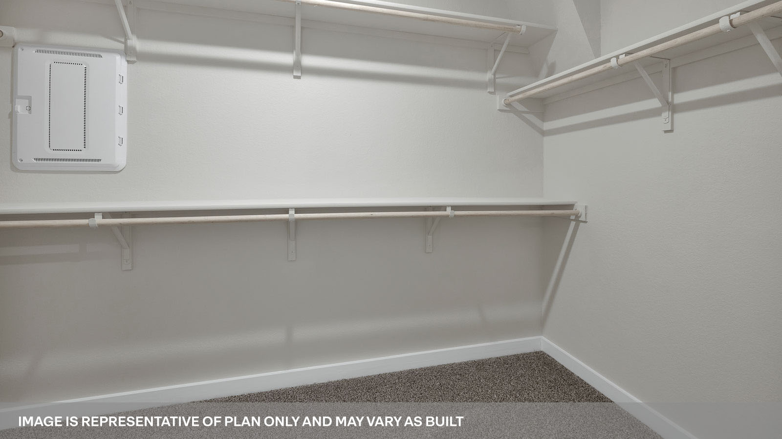 Frisco Floorplan Bedroom 1 Closet