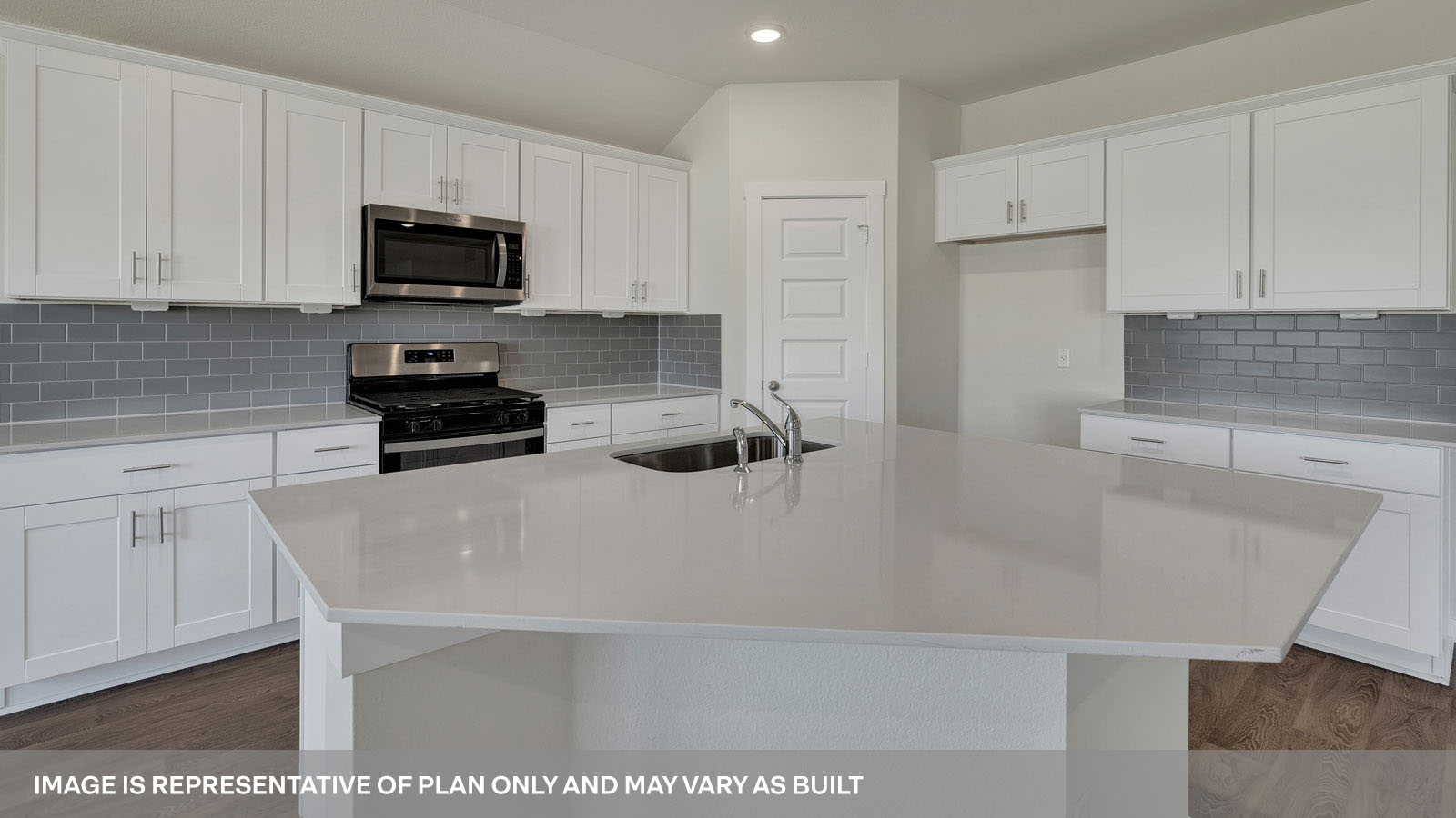 Frisco Floorplan Kitchen Island and Countertops