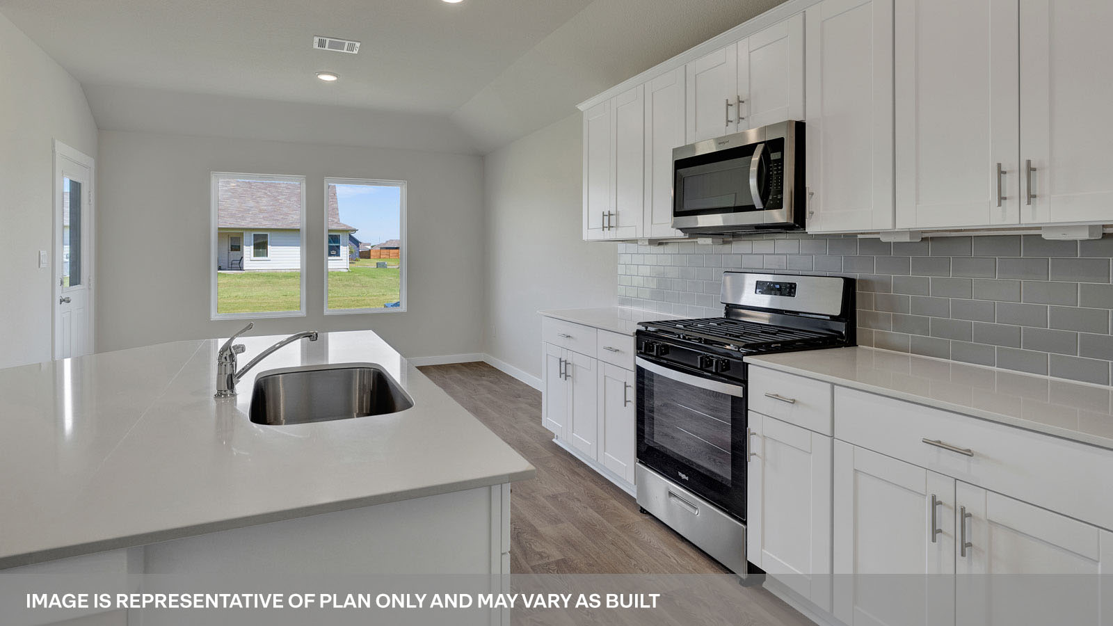Frisco Floorplan Kitchen and Dining Room