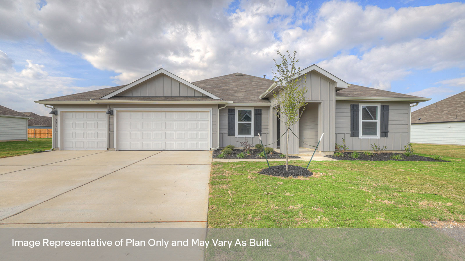 Frisco Floorplan Exterior Photo 4 bedroom 2 bath 2 car One Story