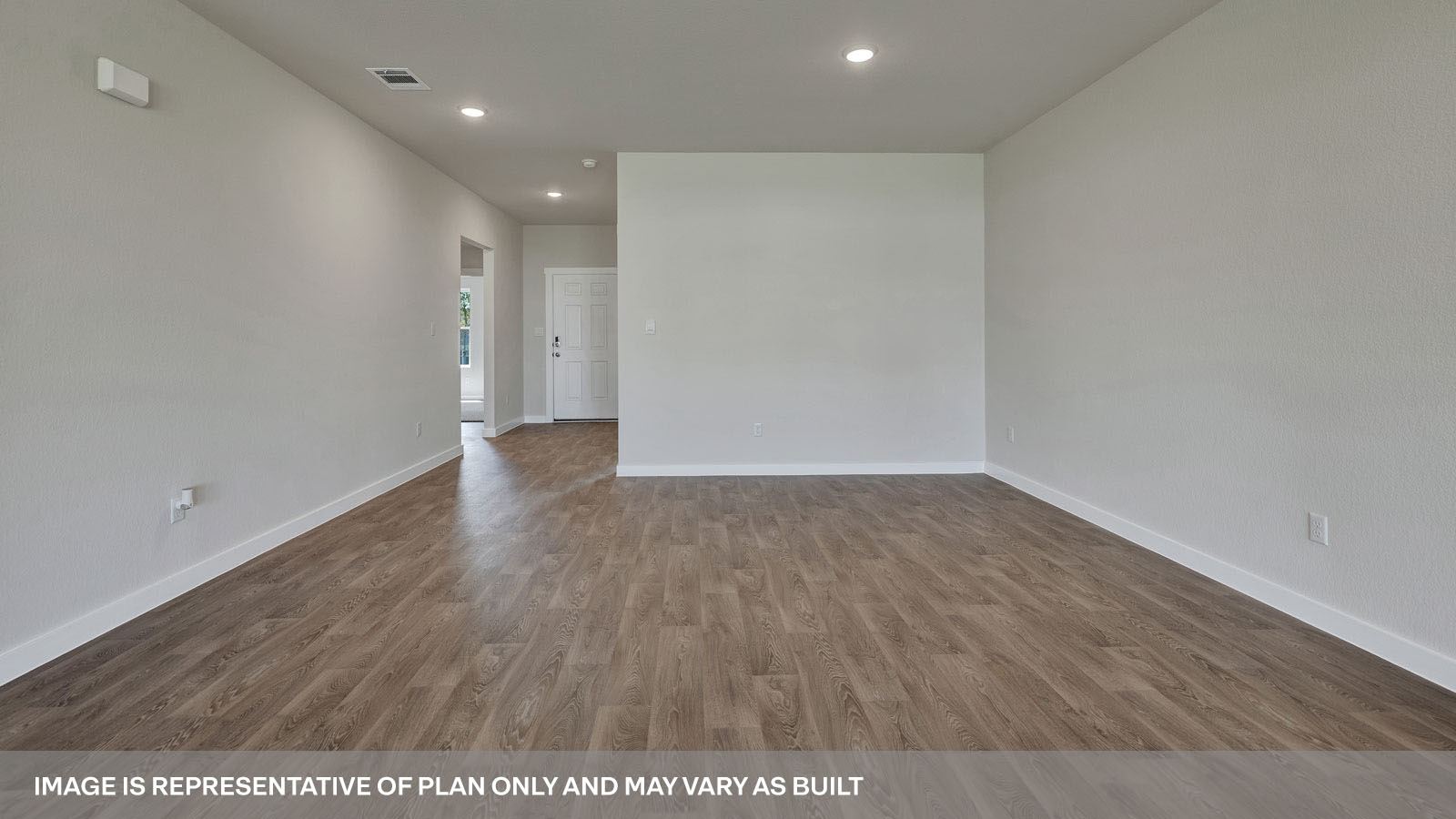 Frisco Floorplan Family Room Entry