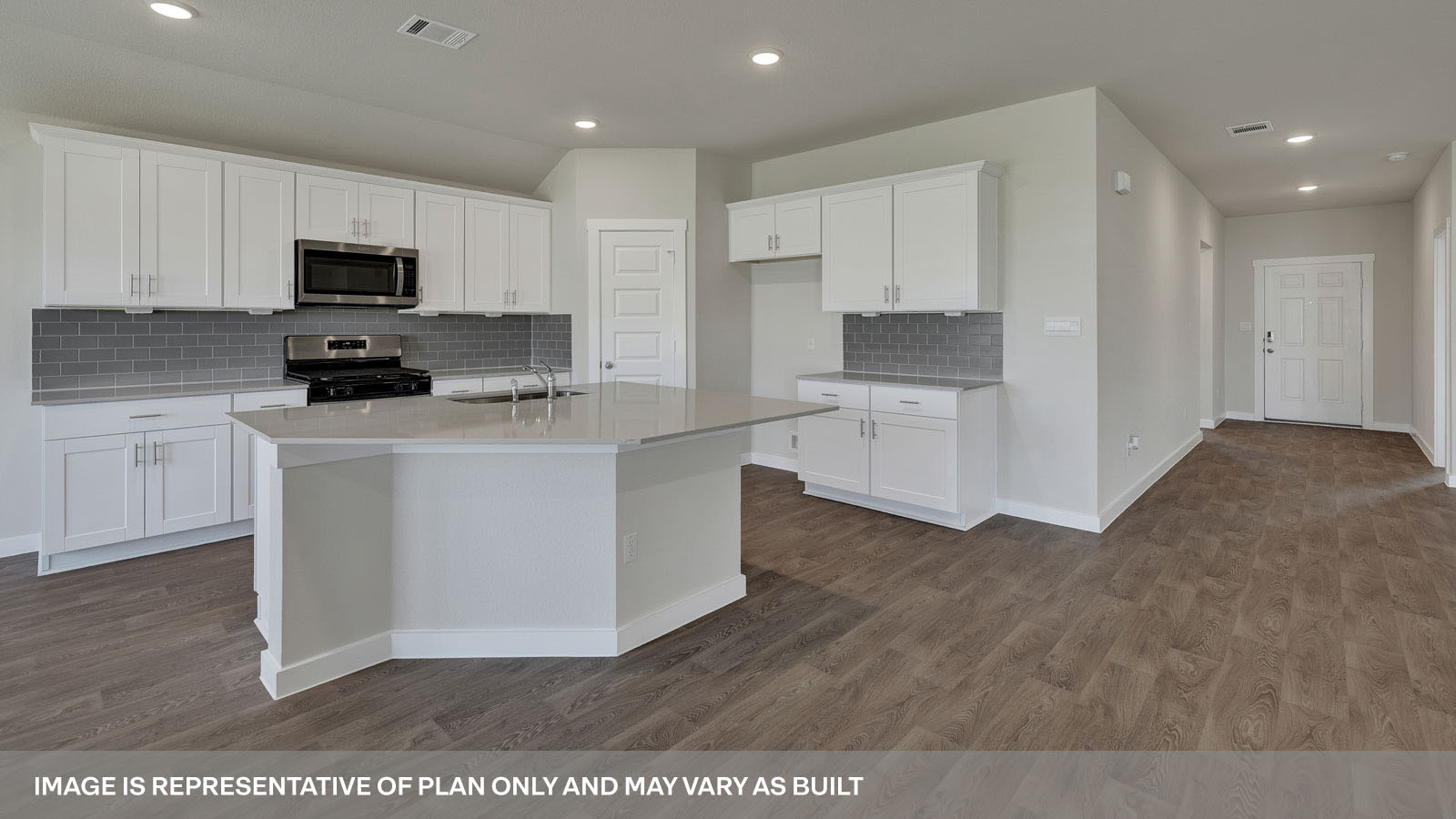Frisco Floorplan Family Room Entry