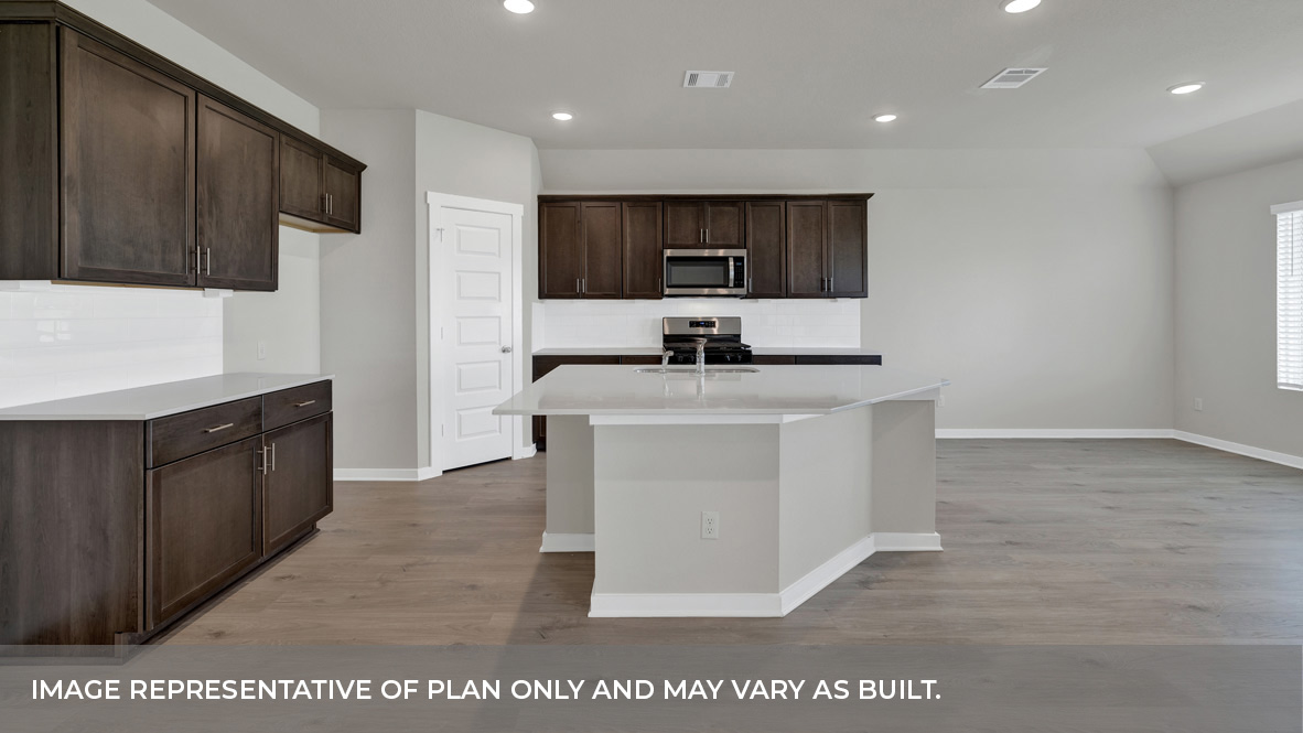 Frisco Floorplan Kitchen and Dining Room