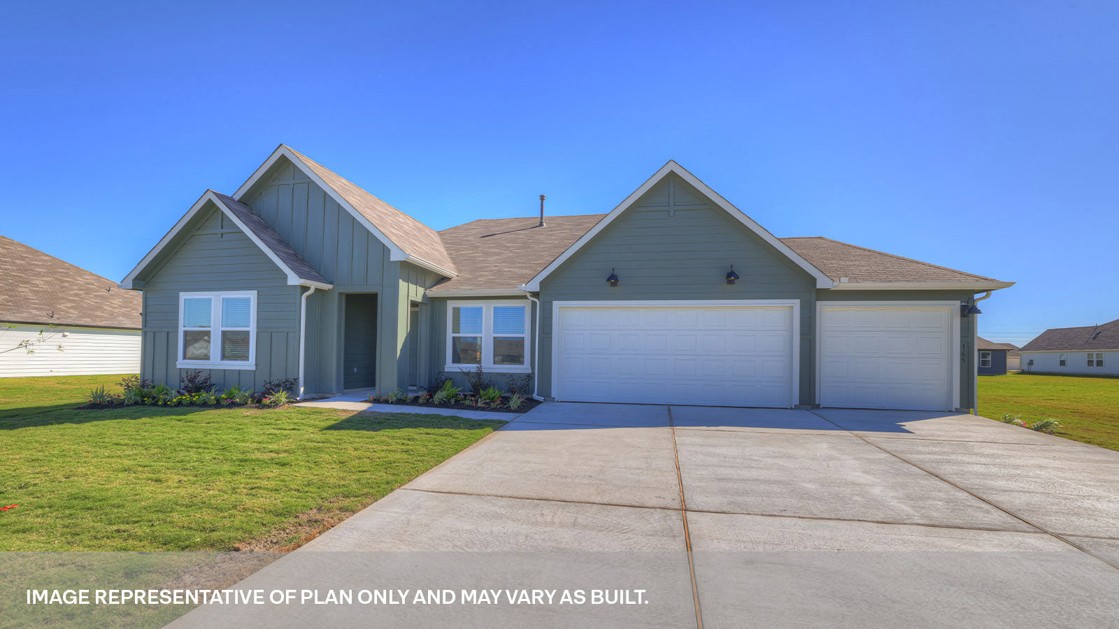 Frisco Floorplan Exterior Photo 4 bedroom 2 bath 2 car One Story