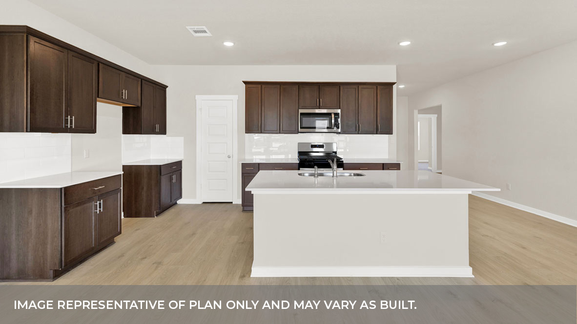 Garland Floorplan Kitchen Island and Countertops