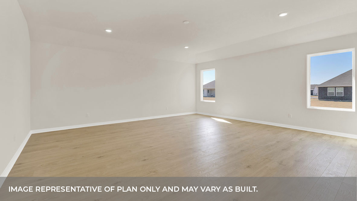 Garland Floorplan Dining Room and Family Room