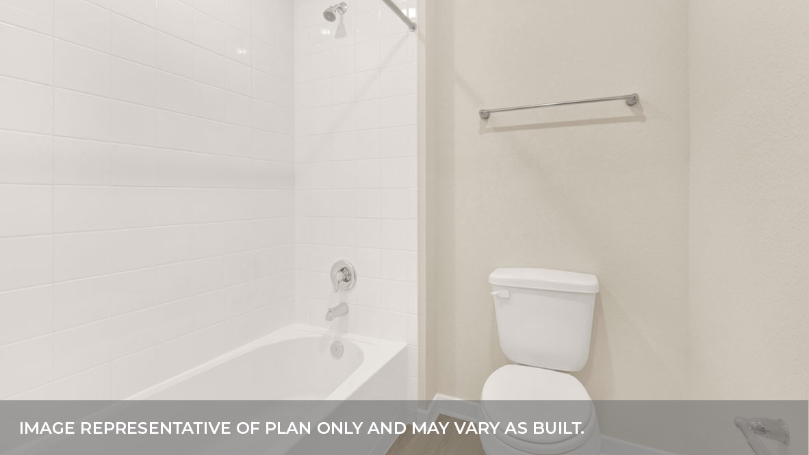 Garland Floorplan Bathroom 2  sink and bathtub