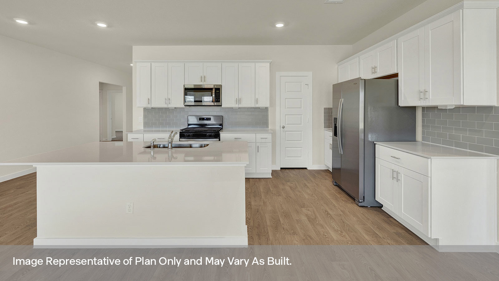 Garland Floorplan Kitchen Island and Countertops