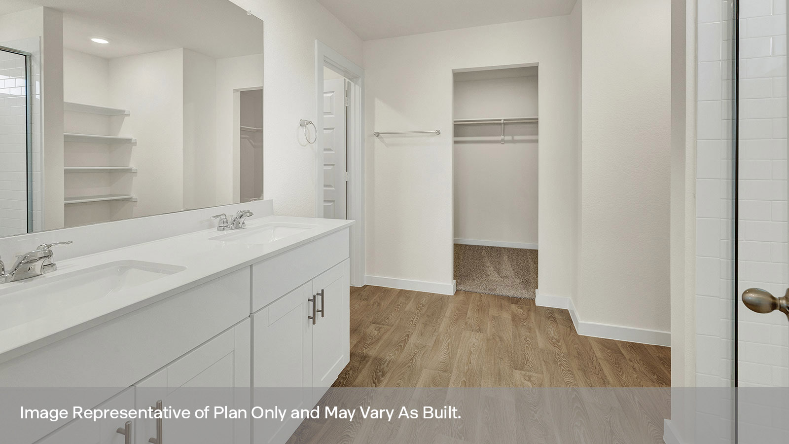 Garland Floorplan Bathroom 1 sink and shower